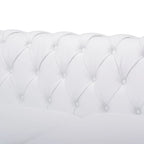 3 Seater Mid Century Modern Chesterfield Sofa Couch