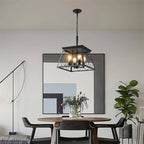 4-Light Vintage Farmhouse Pendant Light