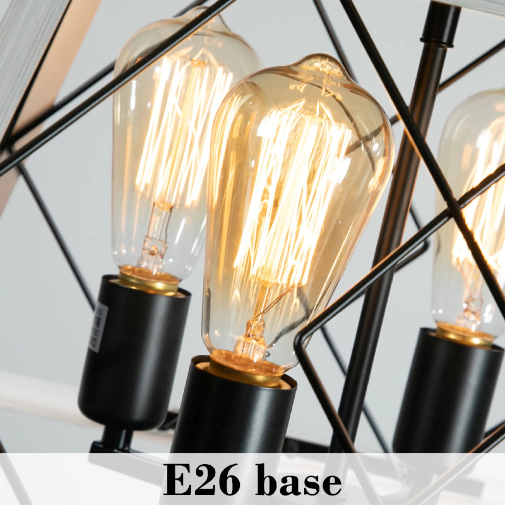 4-Light Vintage Farmhouse Pendant Light
