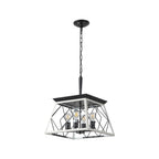 4-Light Vintage Farmhouse Pendant Light