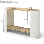 48" Modern Minimalist Console Table