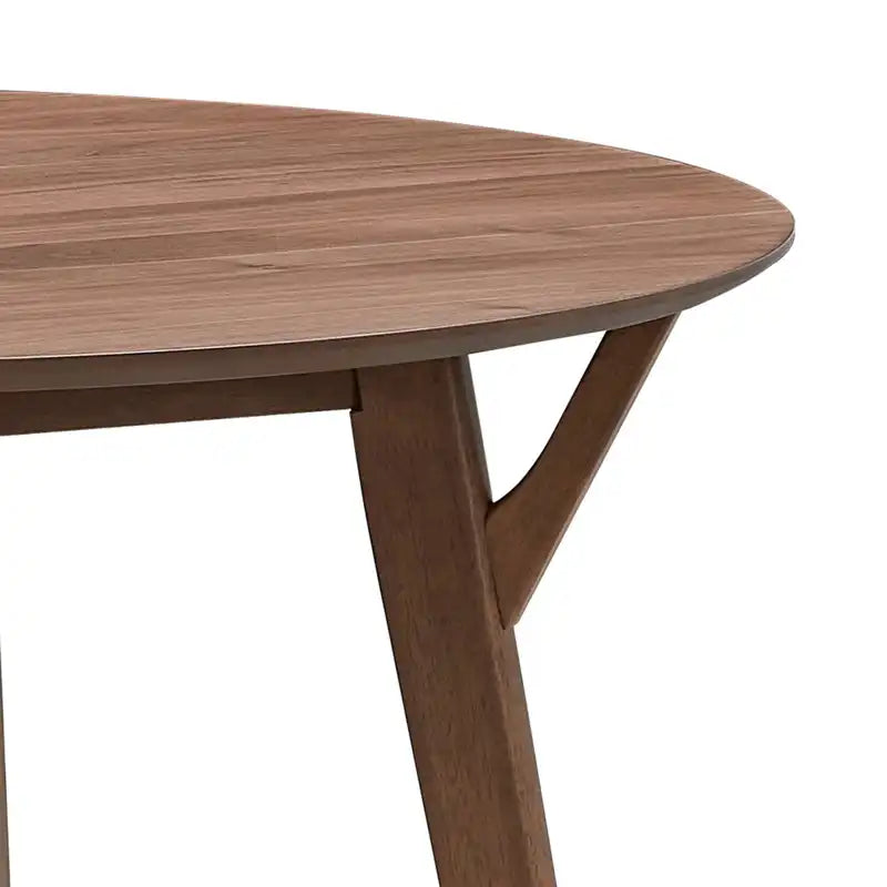 42" Modern Minimalist Round Dining Table Set