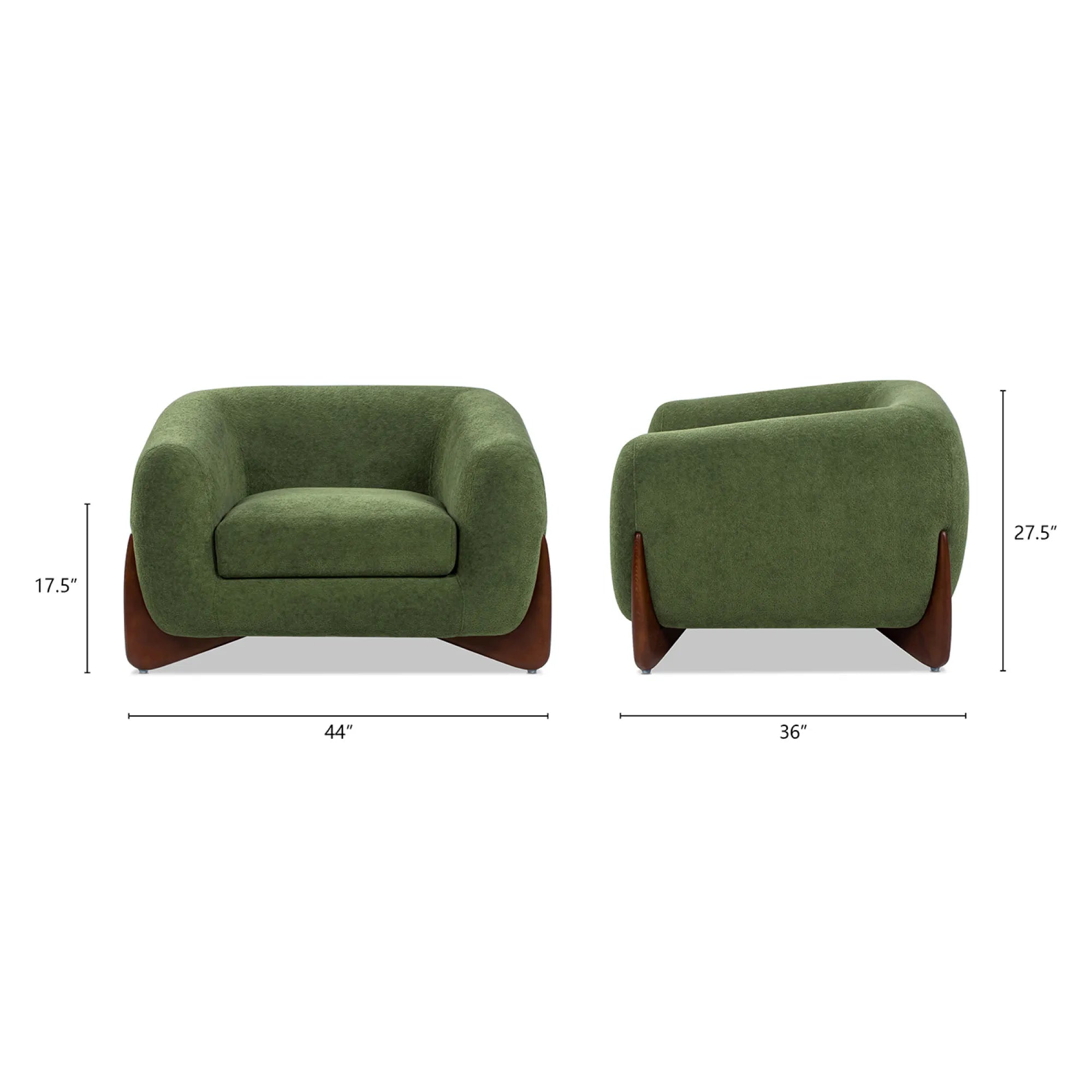 Oversized Comfy Faux Sherpa Teddy Accent Chair