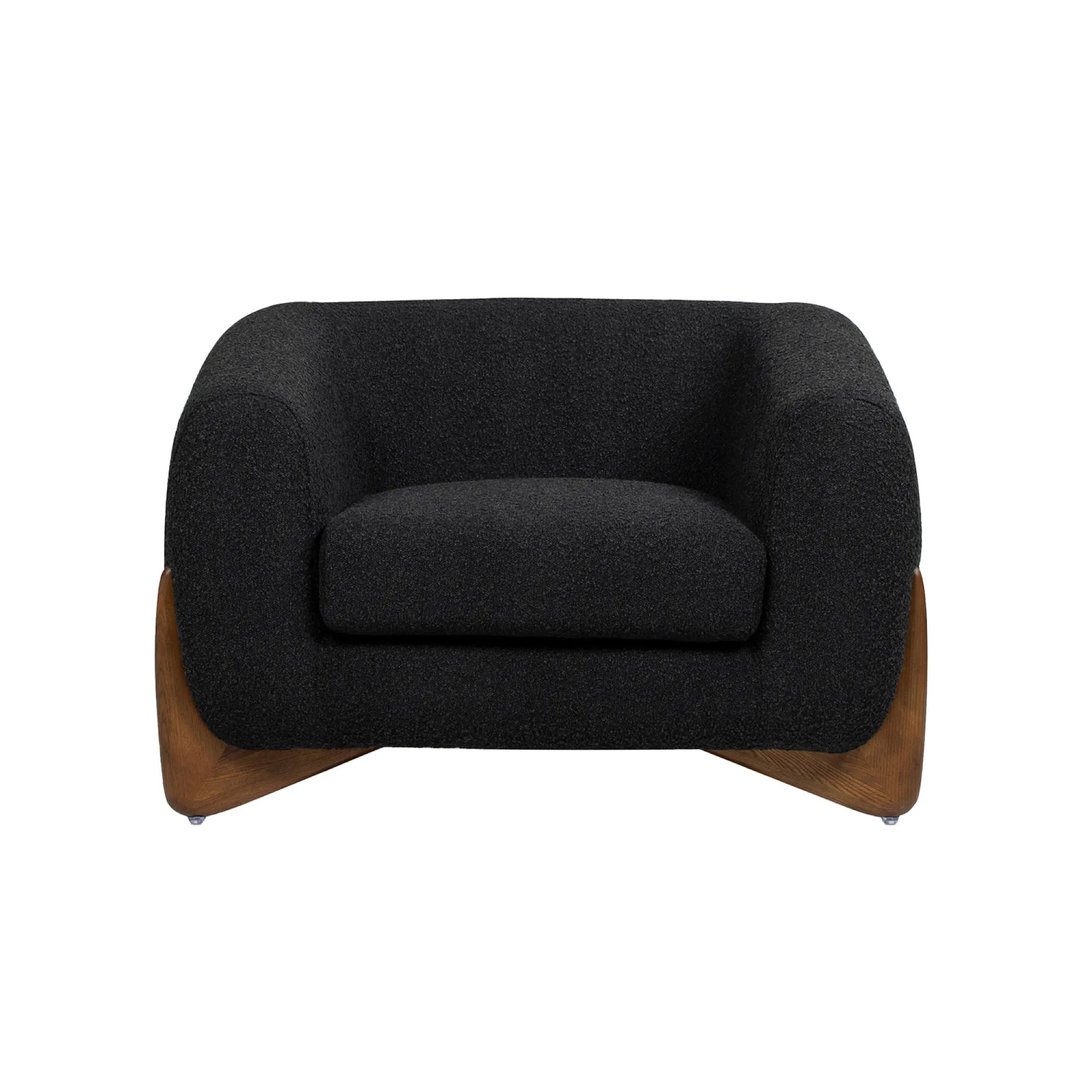 Oversized Comfy Faux Sherpa Teddy Accent Chair