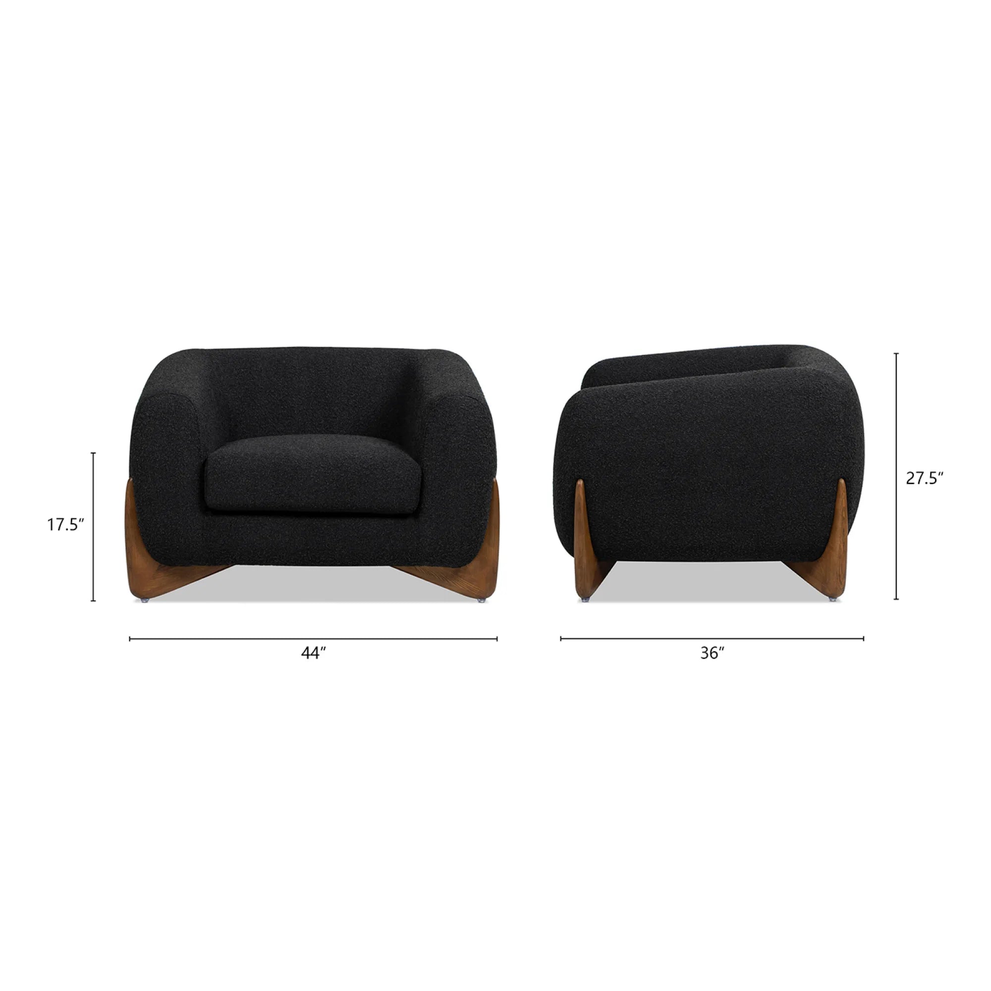 Oversized Comfy Faux Sherpa Teddy Accent Chair
