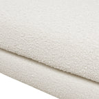 Oversized Comfy Faux Sherpa Teddy Accent Chair