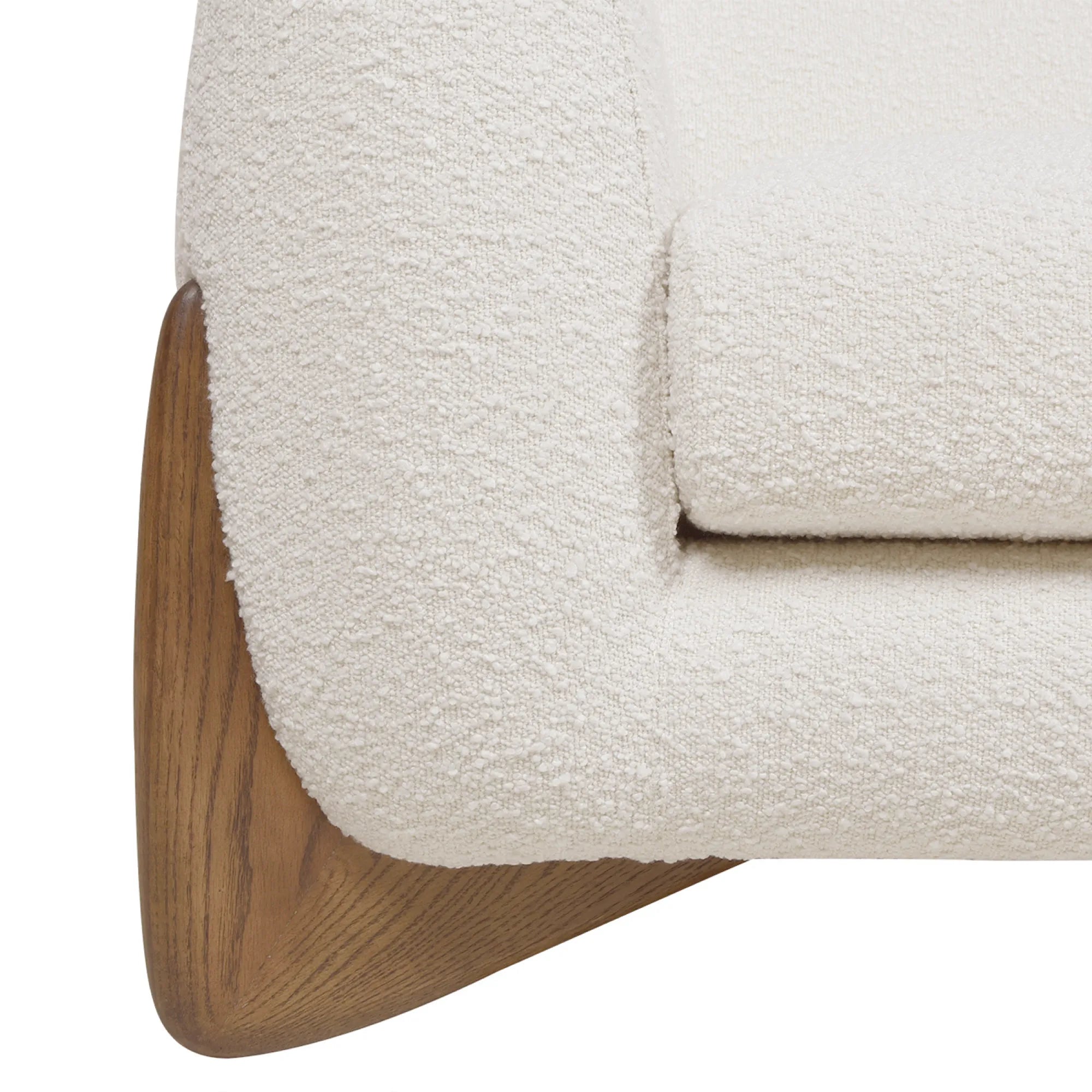 Oversized Comfy Faux Sherpa Teddy Accent Chair