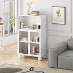 45" Storage Cabinet with Glass Door and Shelves