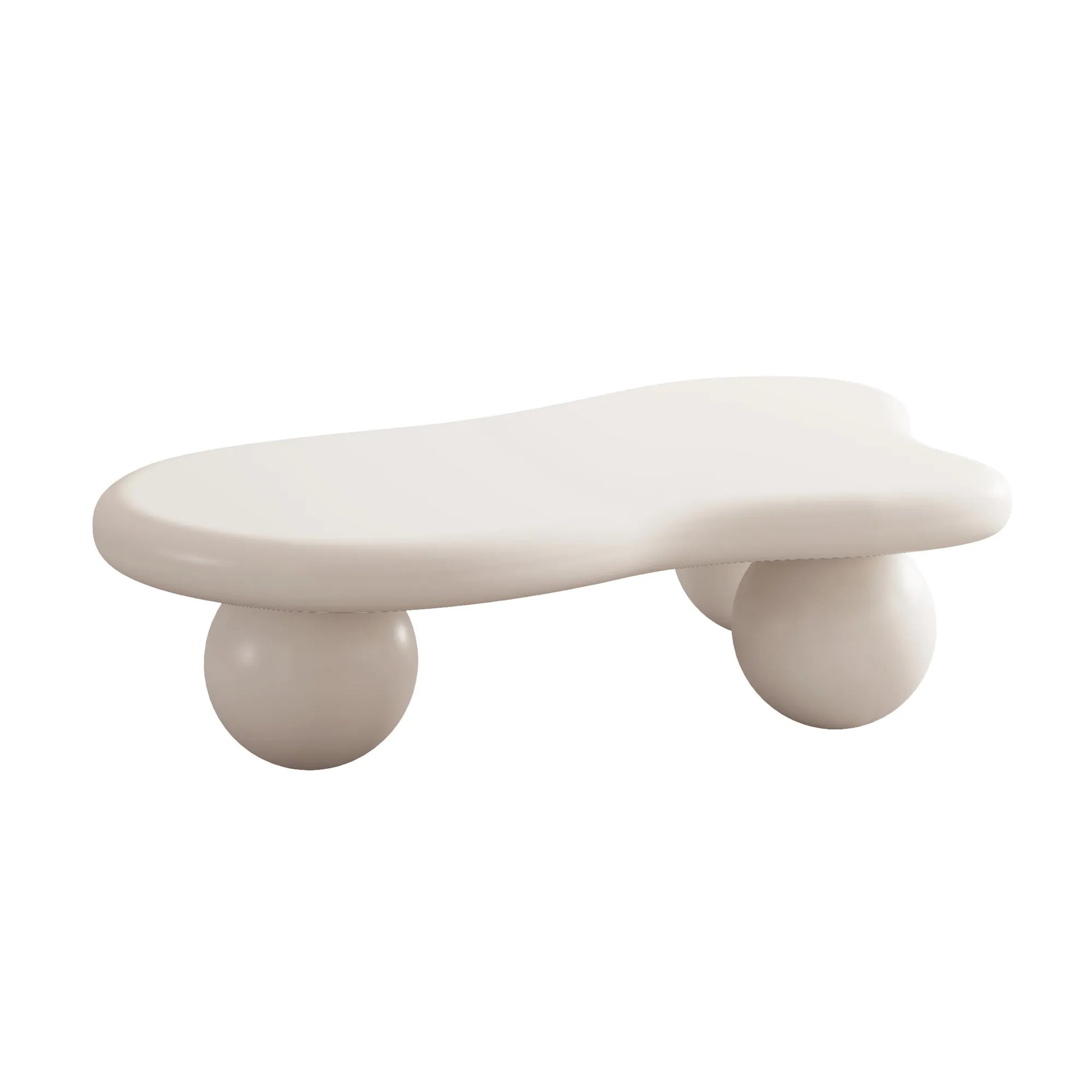 Cloud Coffee Table, With Ball Legs