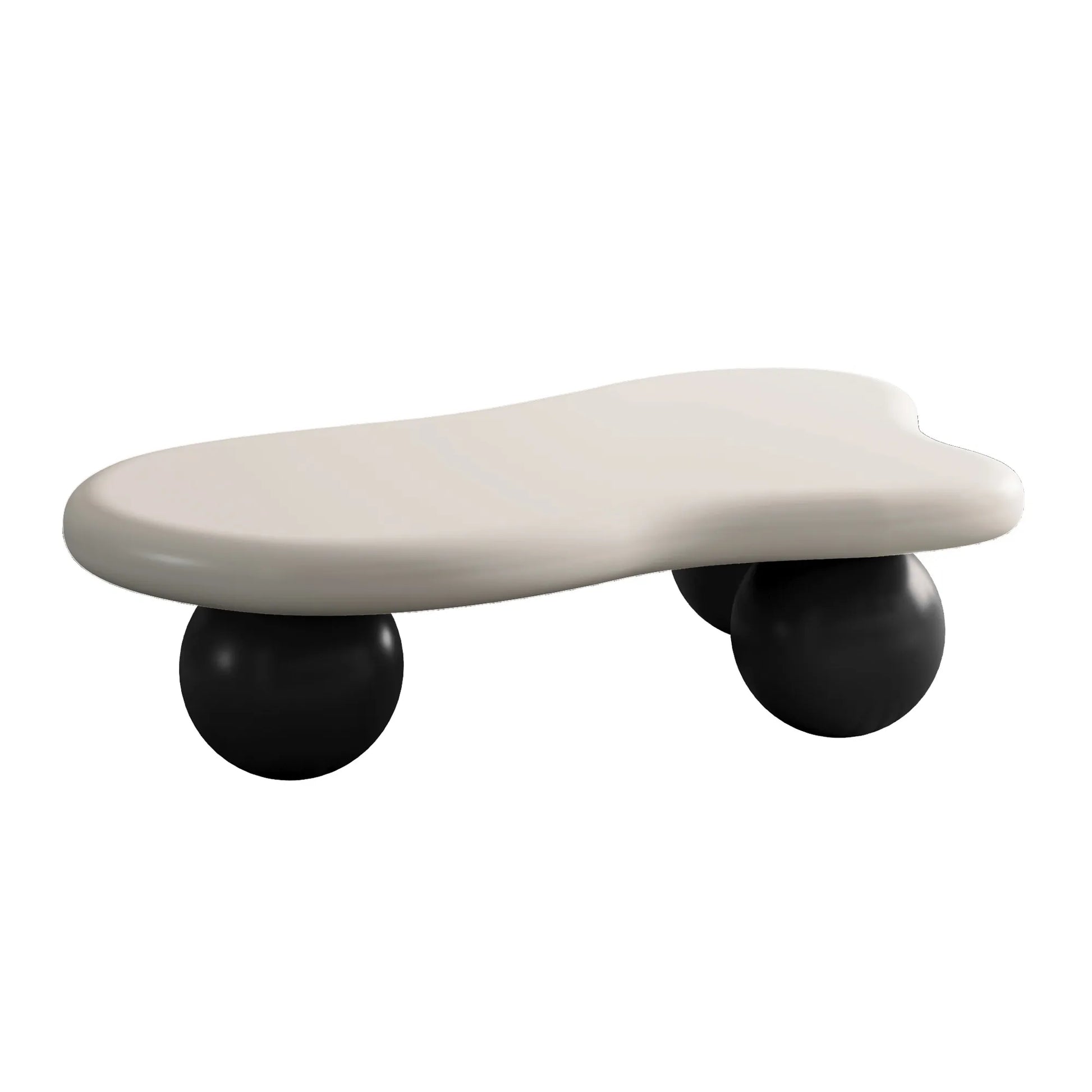 Cloud Coffee Table, With Ball Legs