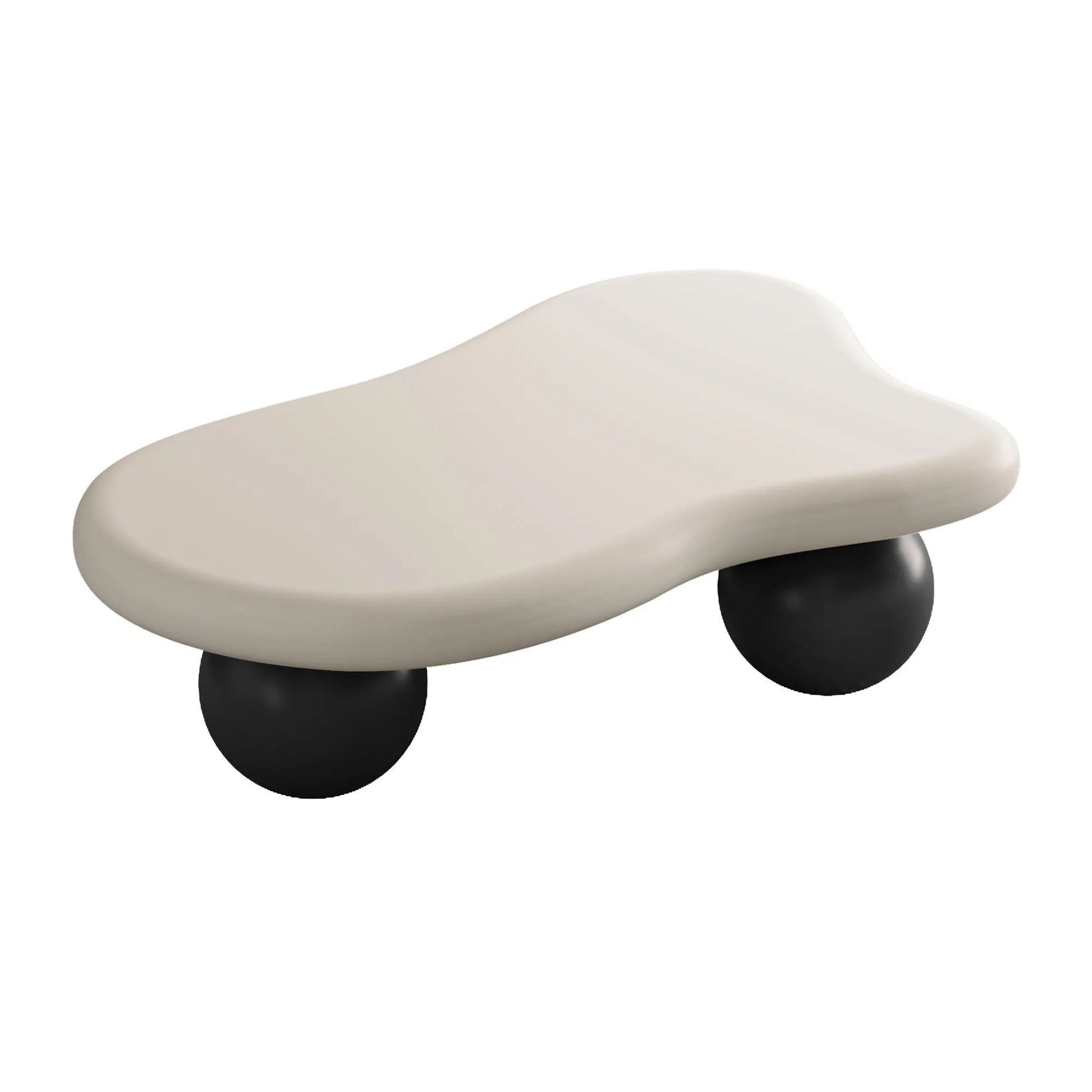 Cloud Coffee Table, With Ball Legs