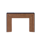 47” Modern Wood Console Table with Two-Tone Finish