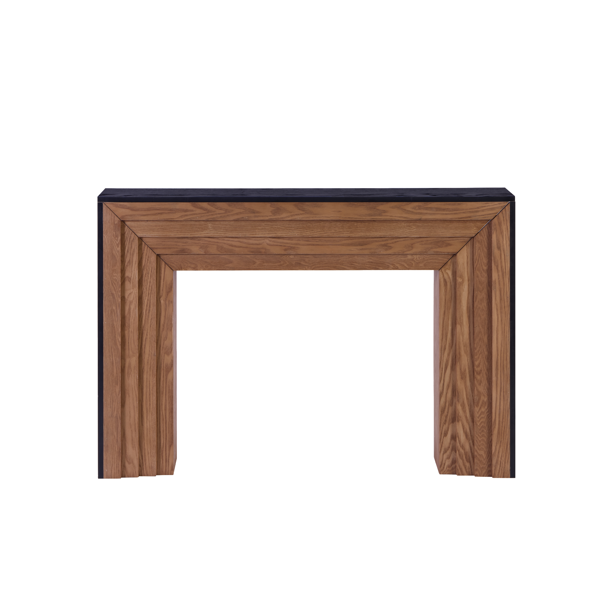 47” Modern Wood Console Table with Two-Tone Finish