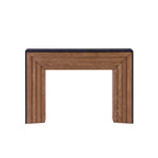 47” Modern Wood Console Table with Two-Tone Finish