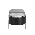 47" Modern Oval Lift Top Coffee Table