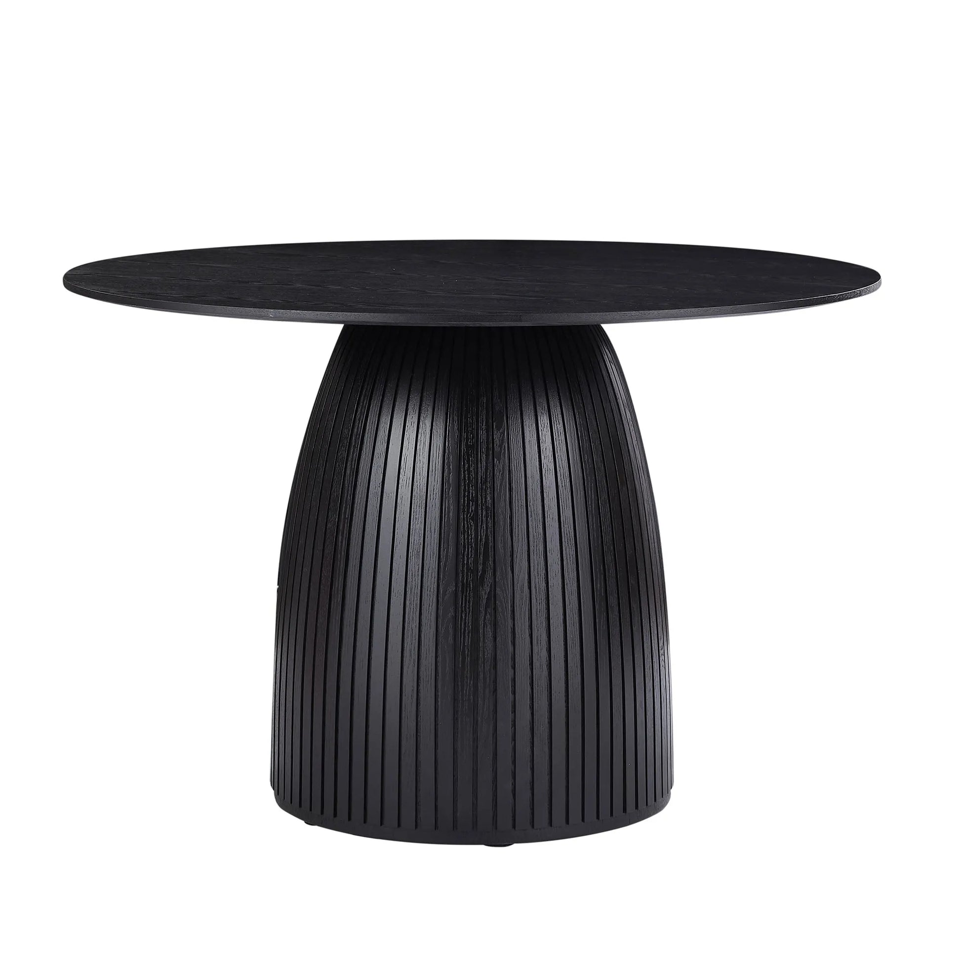 47" Round Wooden Modern Dining Table