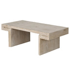 48" Vintage Rustic Coffee Table, Rectangular