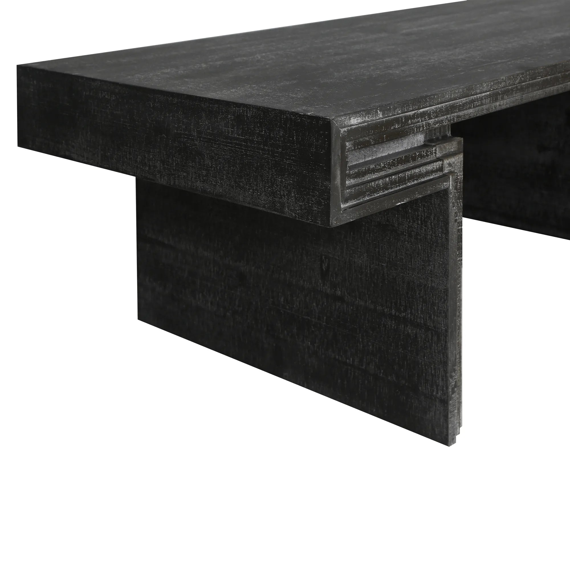 48" Vintage Rustic Coffee Table, Rectangular