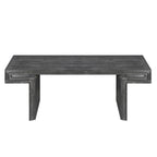 48" Vintage Rustic Coffee Table, Rectangular