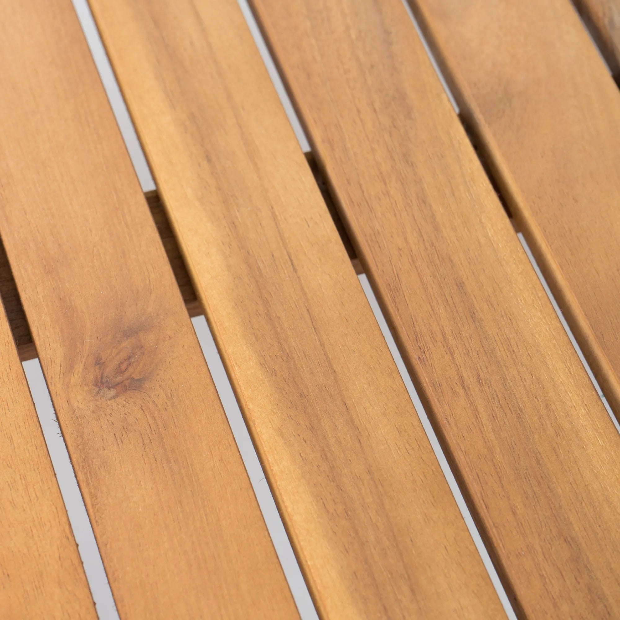 4 Pieces Wood Outdoor Patio Seat Set