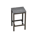 4 Pieces Modern Bar Table Set with 3 Stools