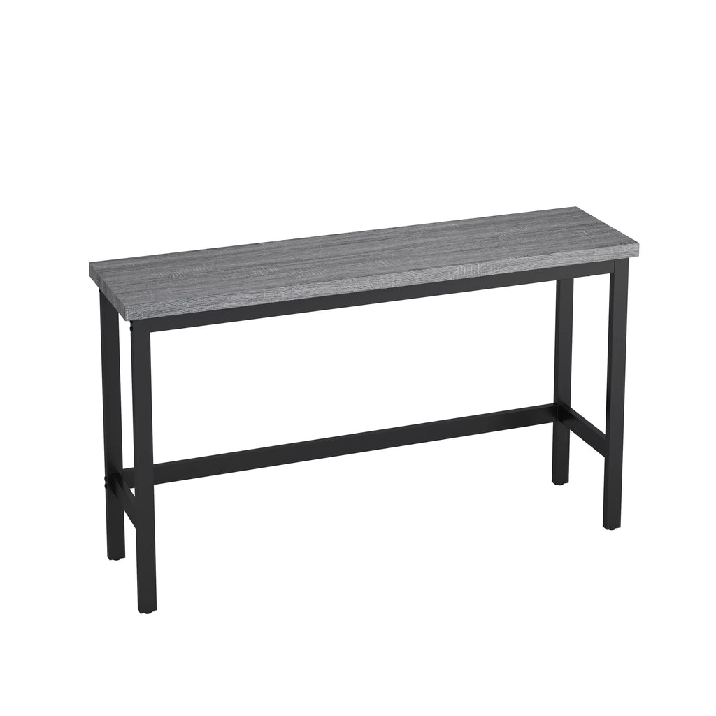 4 Pieces Modern Bar Table Set with 3 Stools