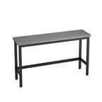 4 Pieces Modern Bar Table Set with 3 Stools