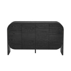 56" Retro Buffet Cabinet with Curvy Edge