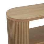 59" Modern Console Table with Open Shelf