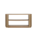 59" Modern Console Table with Open Shelf