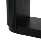 59" Modern Console Table with Open Shelf