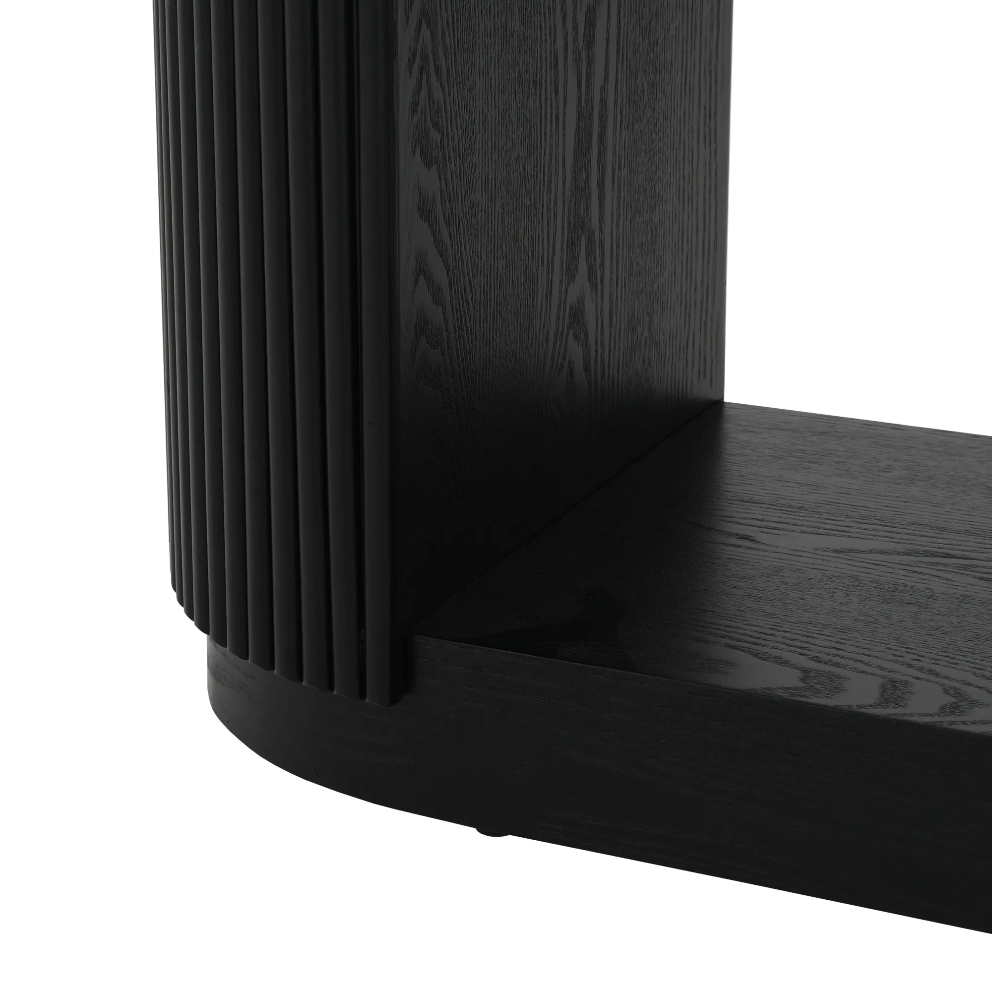 59" Modern Console Table with Open Shelf