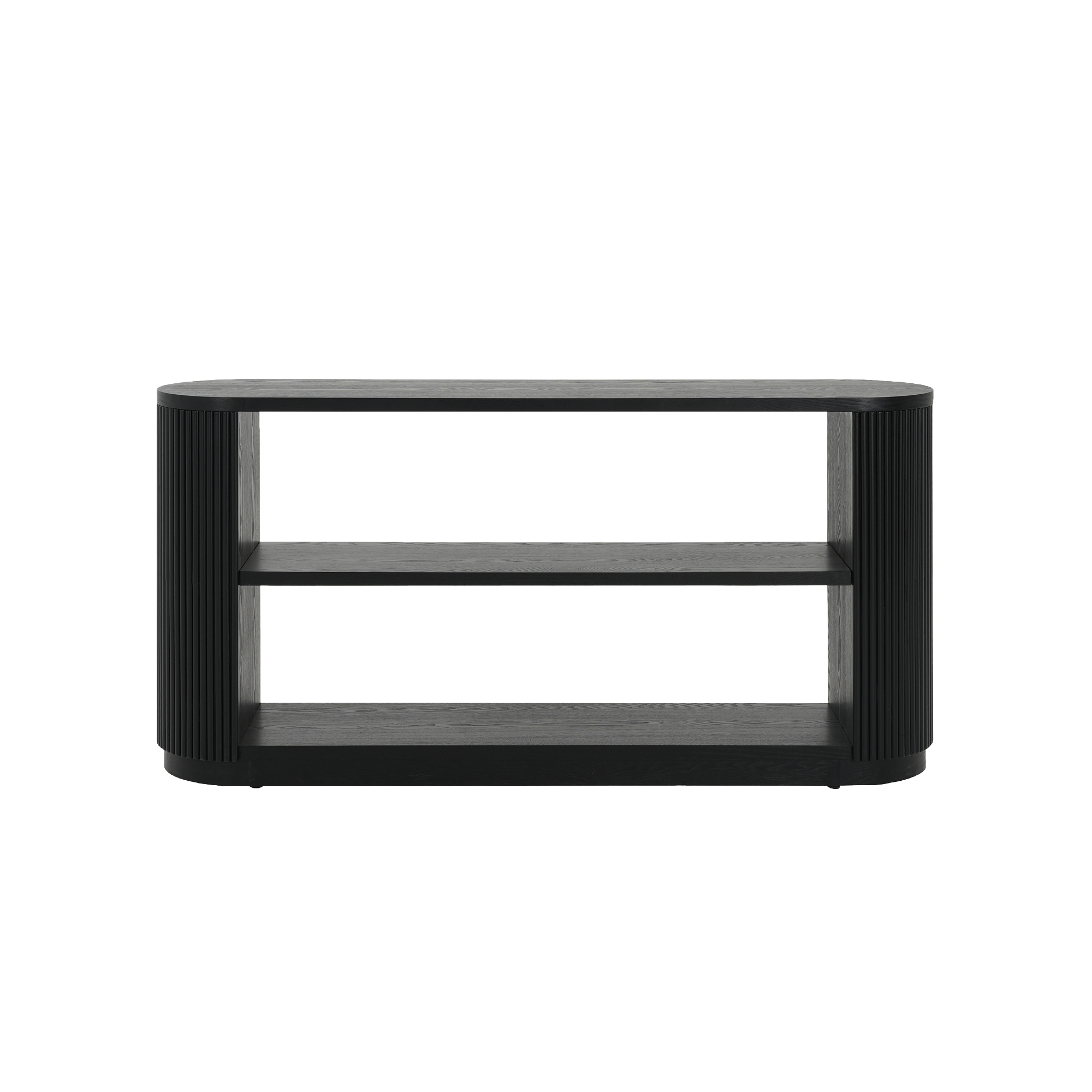 59" Modern Console Table with Open Shelf