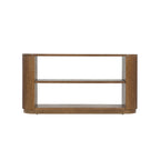 59" Modern Console Table with Open Shelf