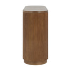 59" Modern Console Table with Open Shelf