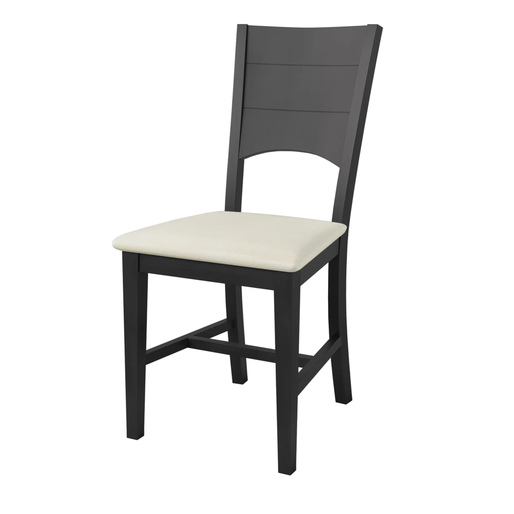 6-Piece Wood Modern Dining Table Set with Bench and 4 Dining Chairs