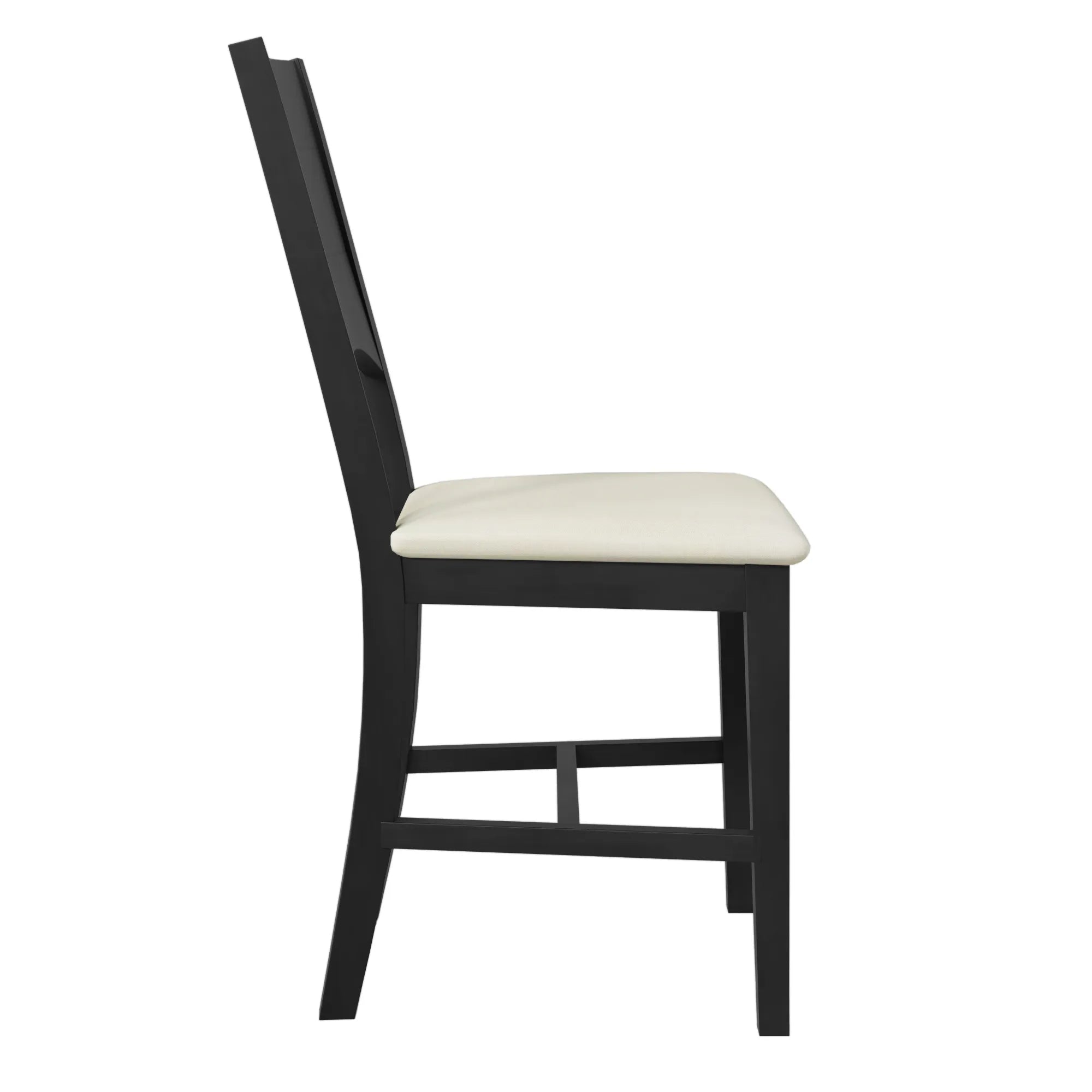 6-Piece Wood Modern Dining Table Set with Bench and 4 Dining Chairs