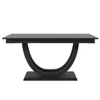 6-Piece Wood Modern Dining Table Set with Bench and 4 Dining Chairs