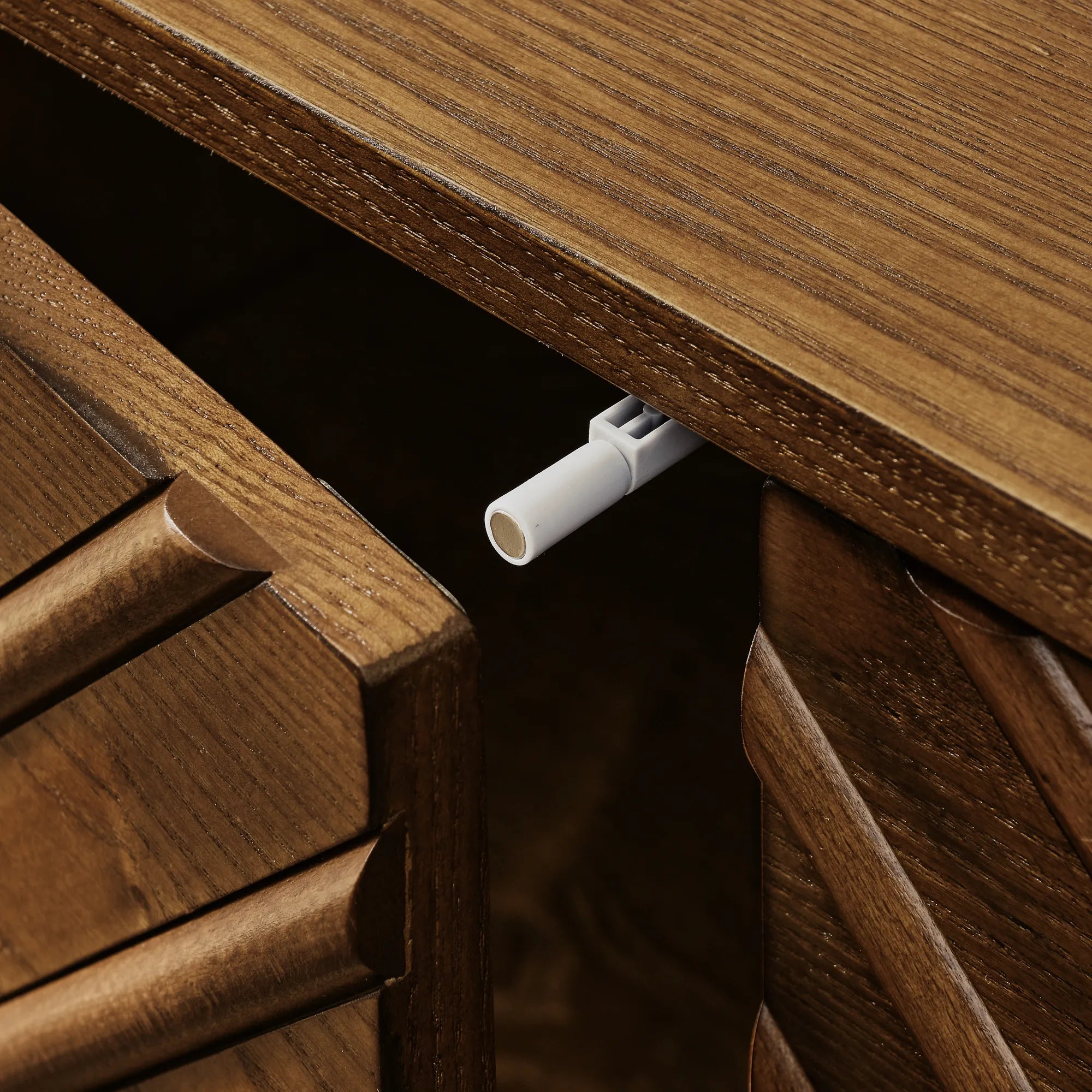 60.5” Farmhouse Fluted Buffet Cabinet