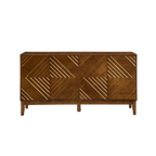 60.5” Farmhouse Fluted Buffet Cabinet