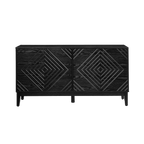 60.5” Farmhouse Fluted Buffet Cabinet