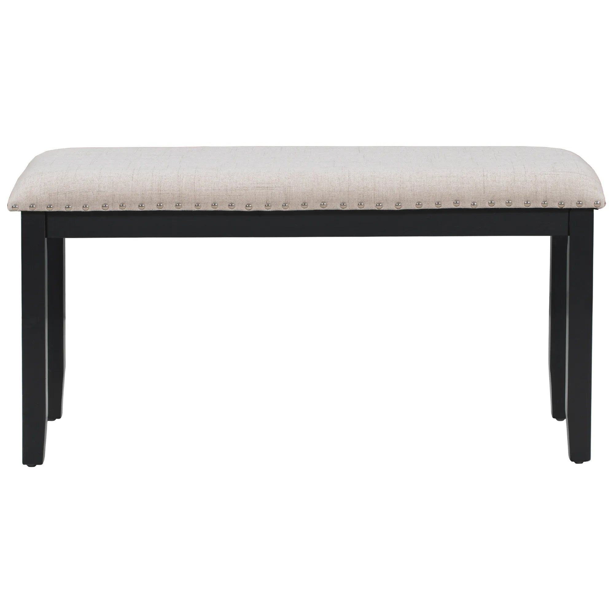 60" 6 Pieces Modern Dining Table Set, With Faux Marble Tabletop