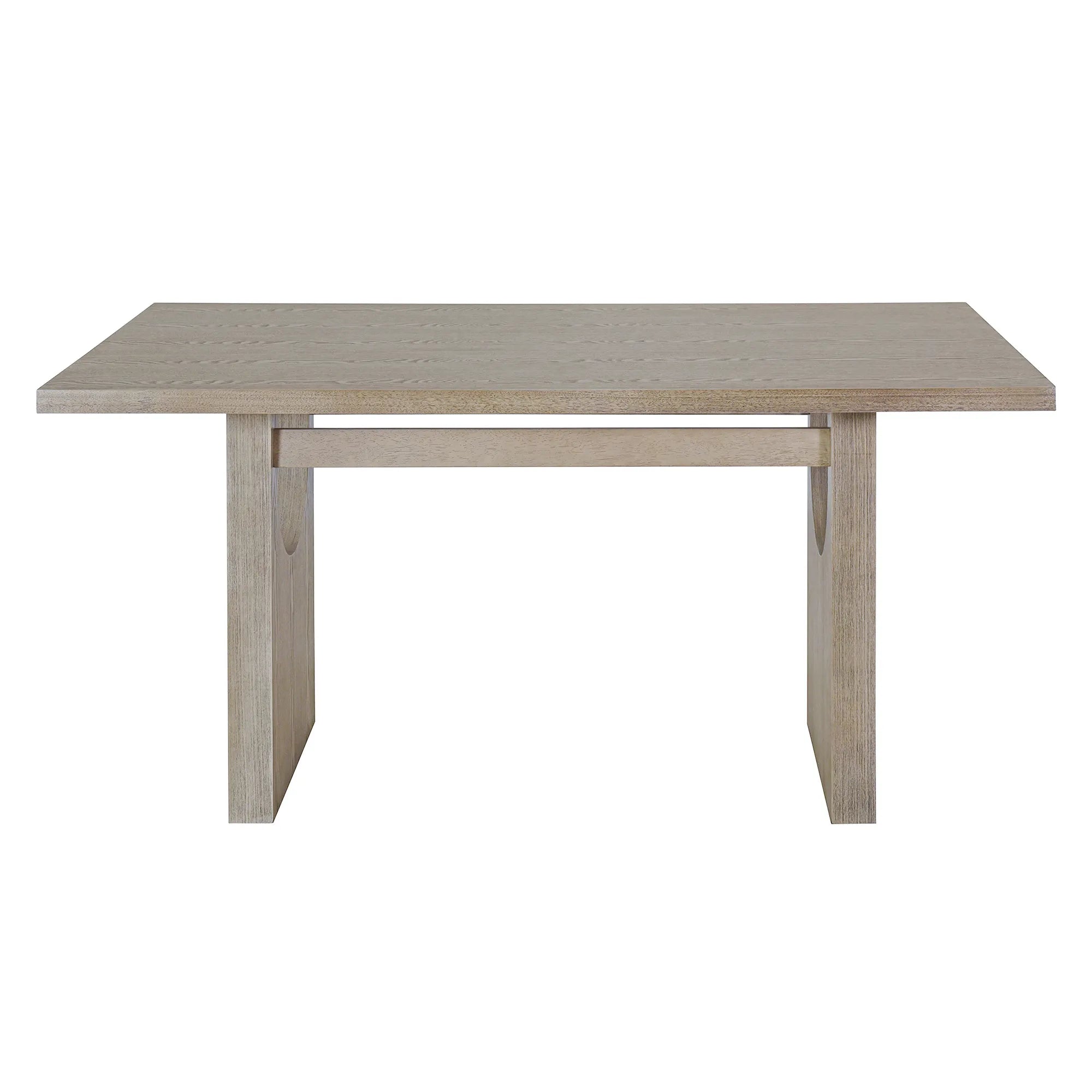 60" 7 Pieces Retro Dining Table Set With 6 Chairs