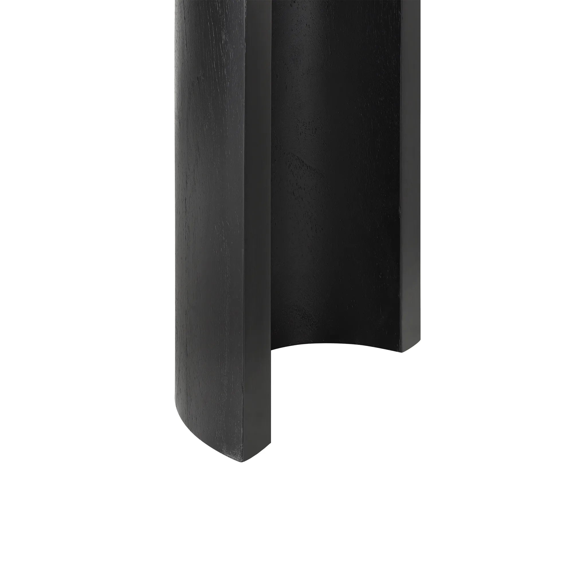 60" Console Table with Beaded Trim & Reversible Curved Legs