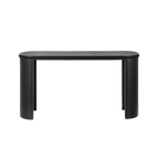 60" Console Table with Beaded Trim & Reversible Curved Legs