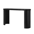60" Console Table with Beaded Trim & Reversible Curved Legs