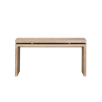 60" Farmhouse Console Table with Double Layer Design