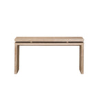 60" Farmhouse Console Table with Double Layer Design