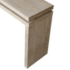60" Farmhouse Console Table with Double Layer Design