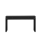 60" Farmhouse Console Table with Double Layer Design